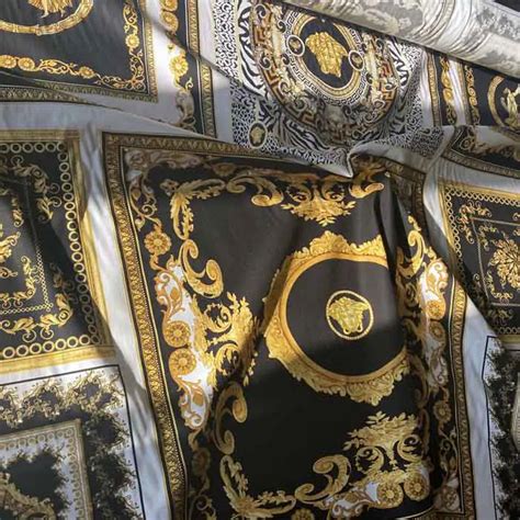 versace replica fabric by the yard|Versace print fabric wholesale.